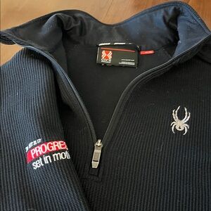 Spyder Black Core Sweater with Red Tag‎